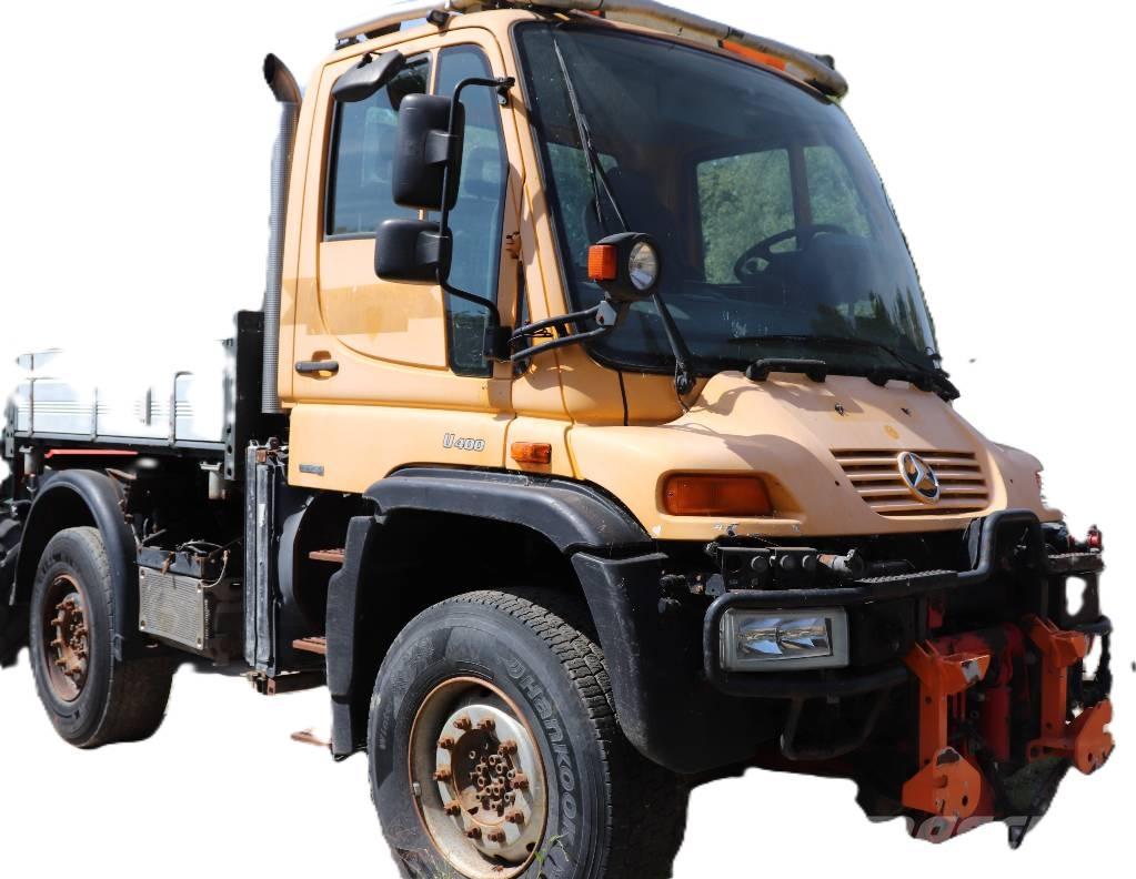 Unimog U400 Camioane platforma/prelata