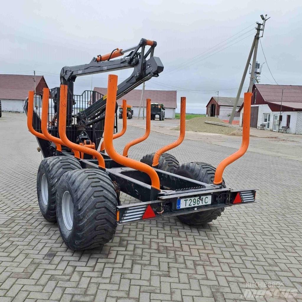BMF 720 Remorci pentru lemn