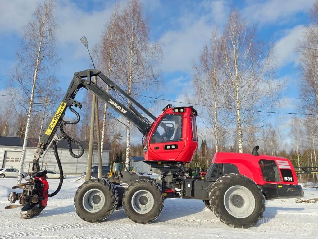 Komatsu 931 Combine forestiere