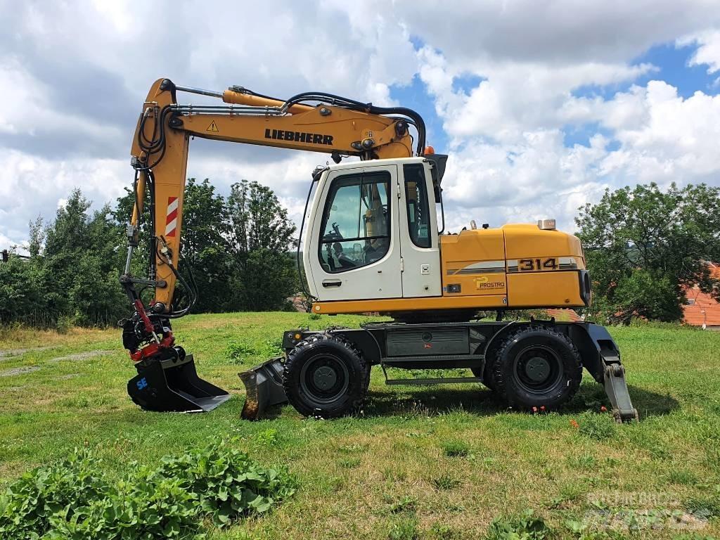 Liebherr A314 Excavatoare cu roti