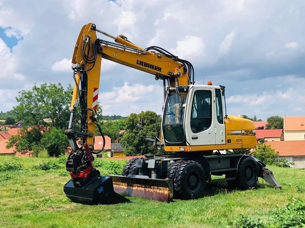 Liebherr A314 Excavatoare cu roti