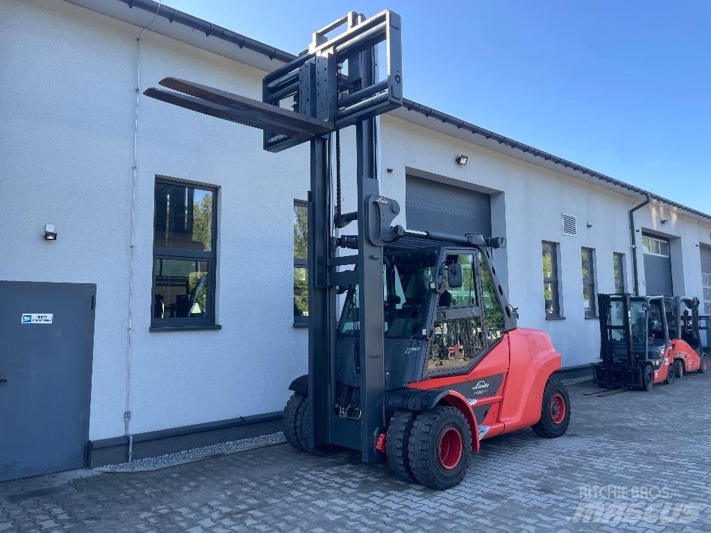 Linde H80T-03/1100 Stivuitor GPL