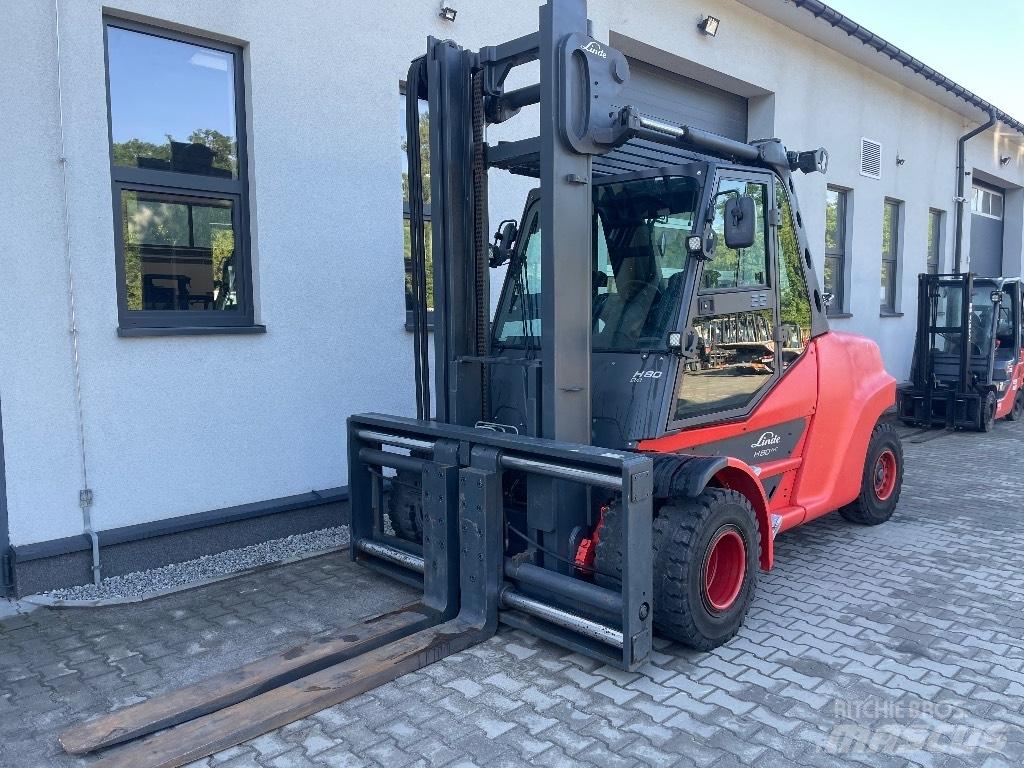 Linde H80T-03/1100 Stivuitor GPL