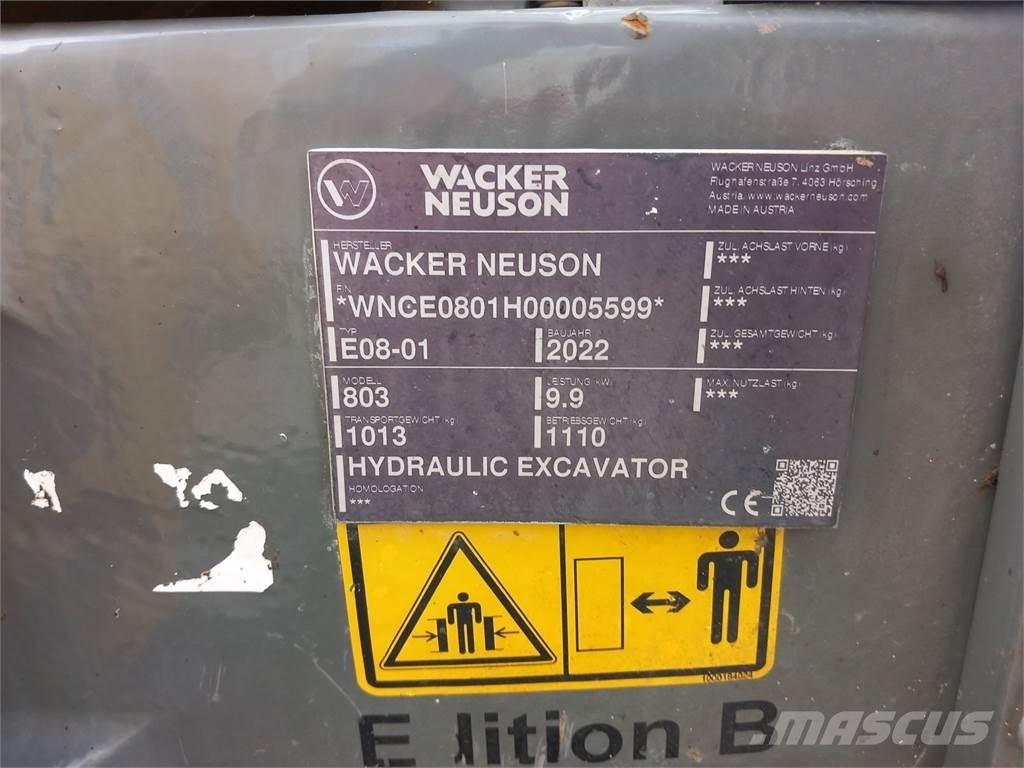 Wacker Neuson 803 Excavatoare pe șenile
