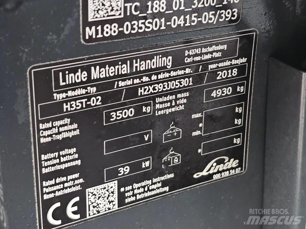 Linde H35T-02 Stivuitor GPL