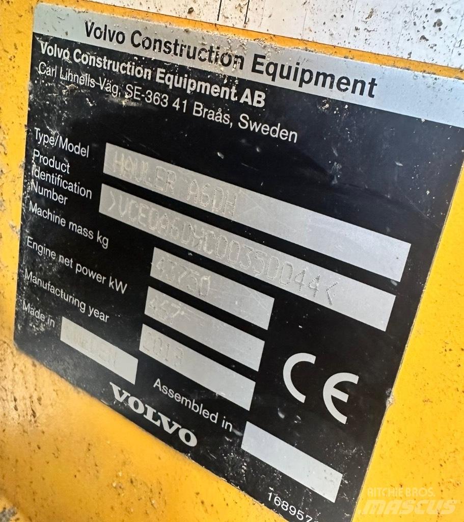 Volvo A 60 H Transportoare articulate