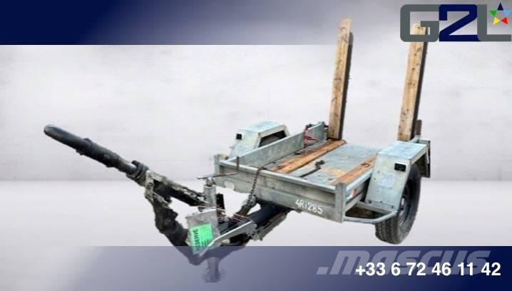 Moiroud TB 1250 Remorci transport vehicule