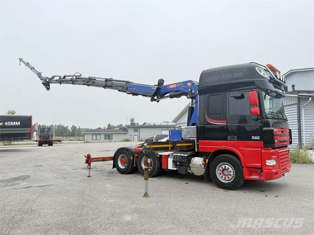 DAF XF105.510 6X4 Camioane cu macara