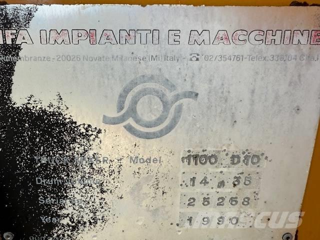 Cifa RY 1100 Accesorii pentru utilaje beton