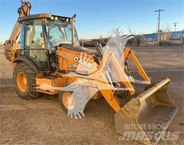 CASE 580SN Buldoexcavatoare