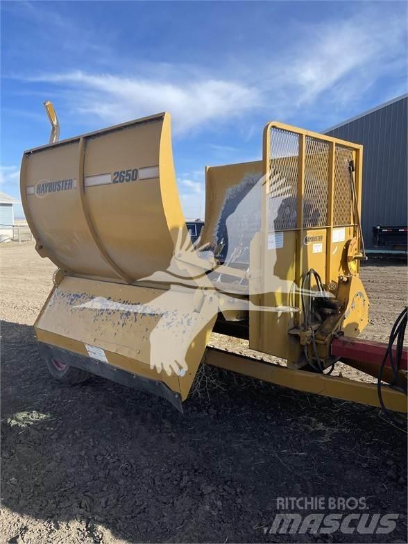 Haybuster 2650 Alte echipamente pentru nutret