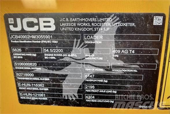 JCB 409 Incarcator pe pneuri