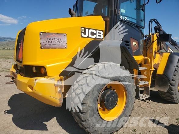 JCB 417 Incarcator pe pneuri