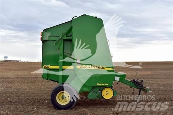 John Deere 567 Masina de balotat cilindric