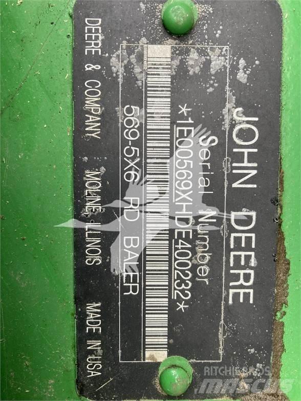 John Deere 569 Masina de balotat cilindric