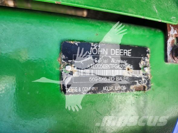 John Deere 569 Masina de balotat cilindric