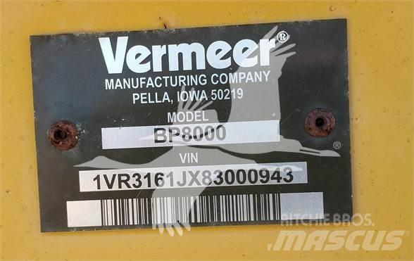 Vermeer BP8000 Alte echipamente pentru nutret