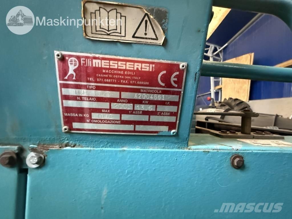 Messersi TCH 155 Minitractor de teren