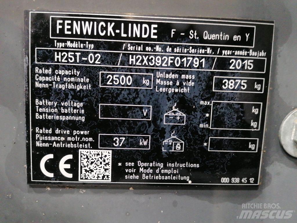 Linde H25T-02 Stivuitor GPL