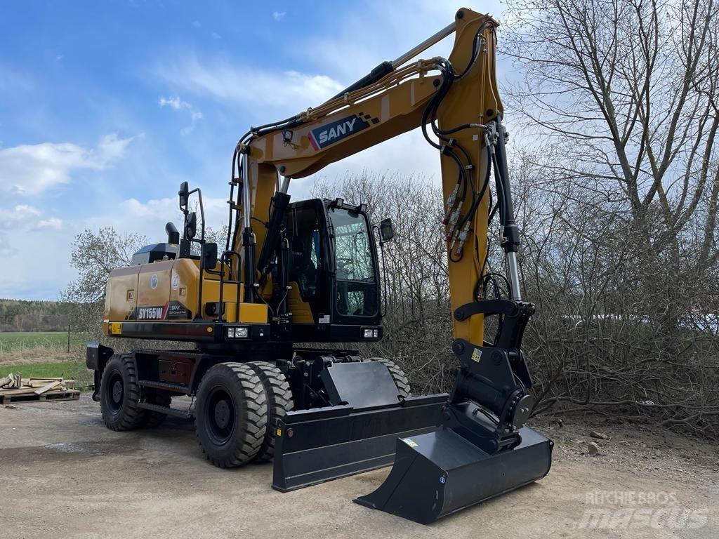 Sany SY155W Excavatoare cu roti