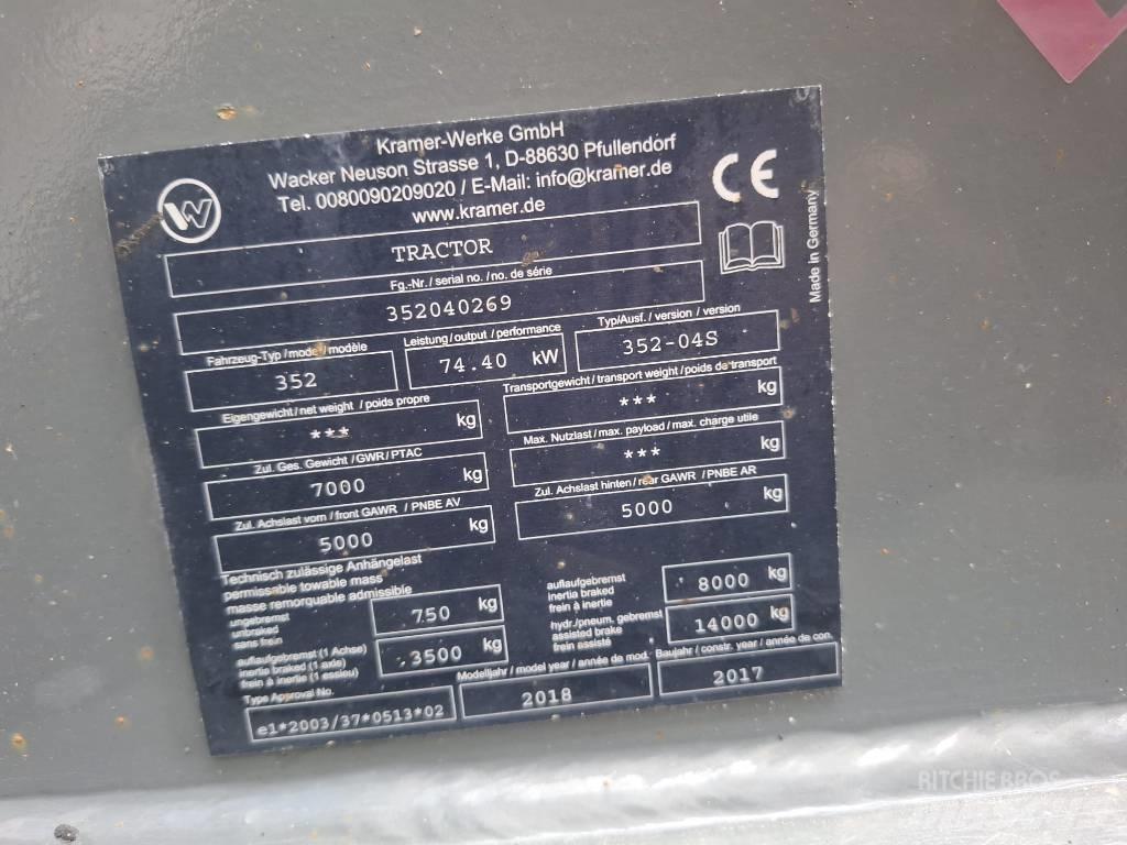 Kramer 8115 Incarcator pe pneuri