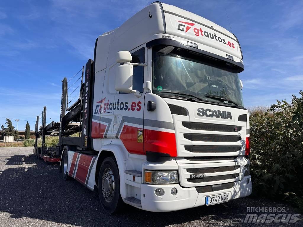 Scania R 450 Transportatoare vehicule