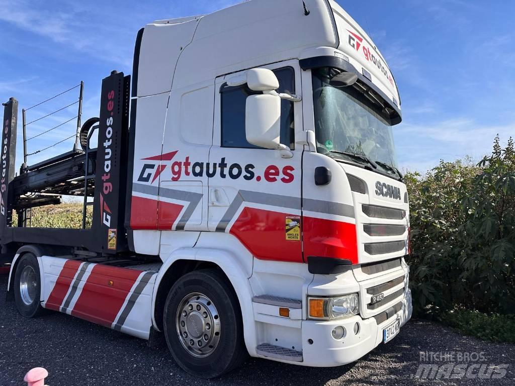 Scania R 450 Transportatoare vehicule