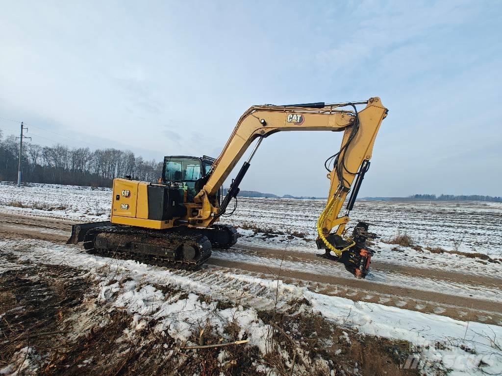 CAT 308  CR Excavatoare 7t - 12t