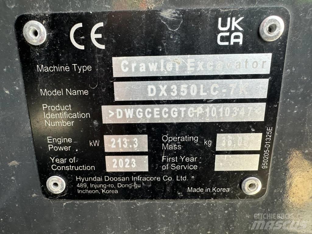 Doosan DX 350 NLC-7 Excavatoare pe șenile
