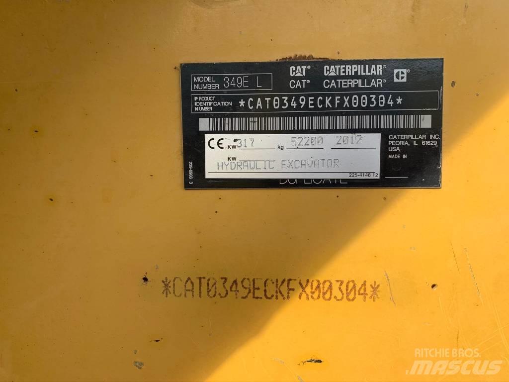 CAT 349 E Excavatoare pe șenile

