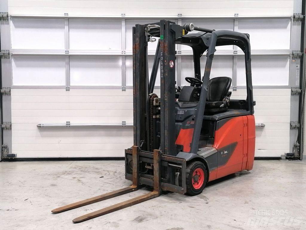 Linde E16H-02 Stivuitor electric
