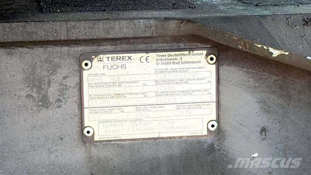 Terex Fuchs MHL 350E Stivuitoare - Altele