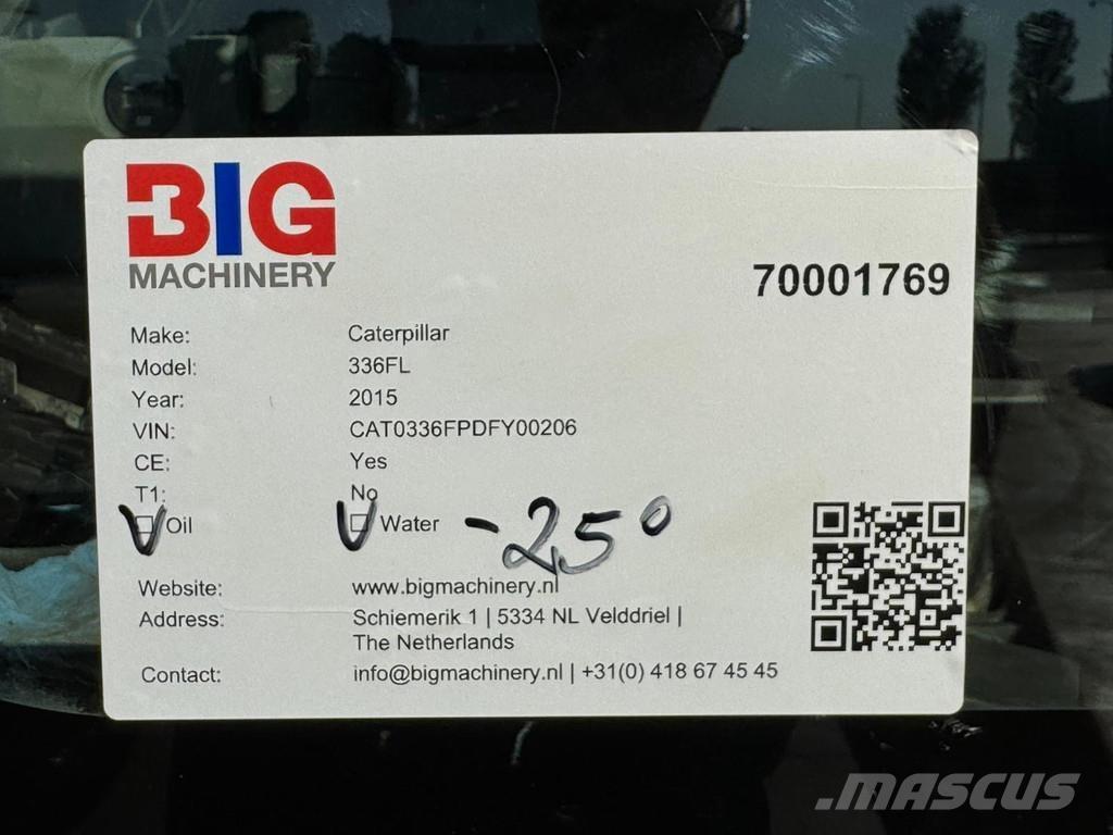 CAT 336FL XE Excavatoare pe șenile
