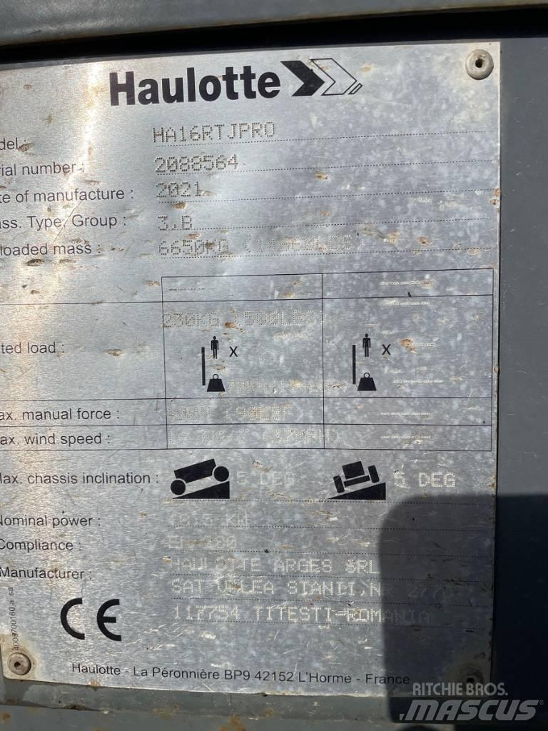 Haulotte HA16RTJ PRO Nacele compacte autopropulsante