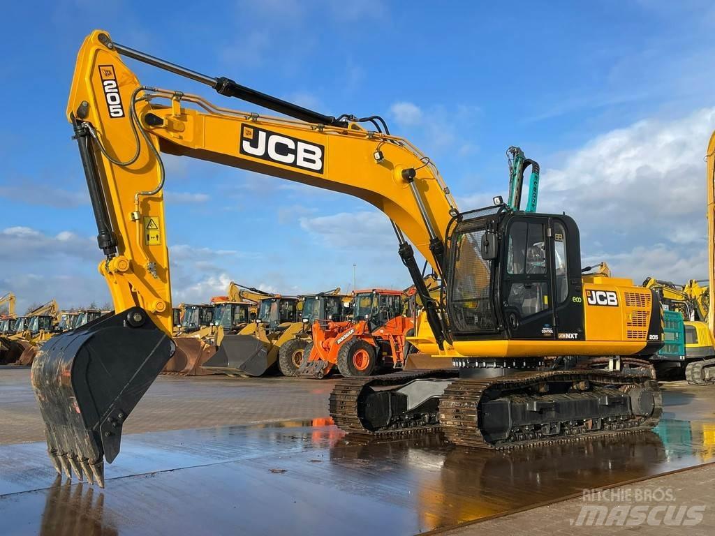 JCB 205 Excavatoare pe șenile
