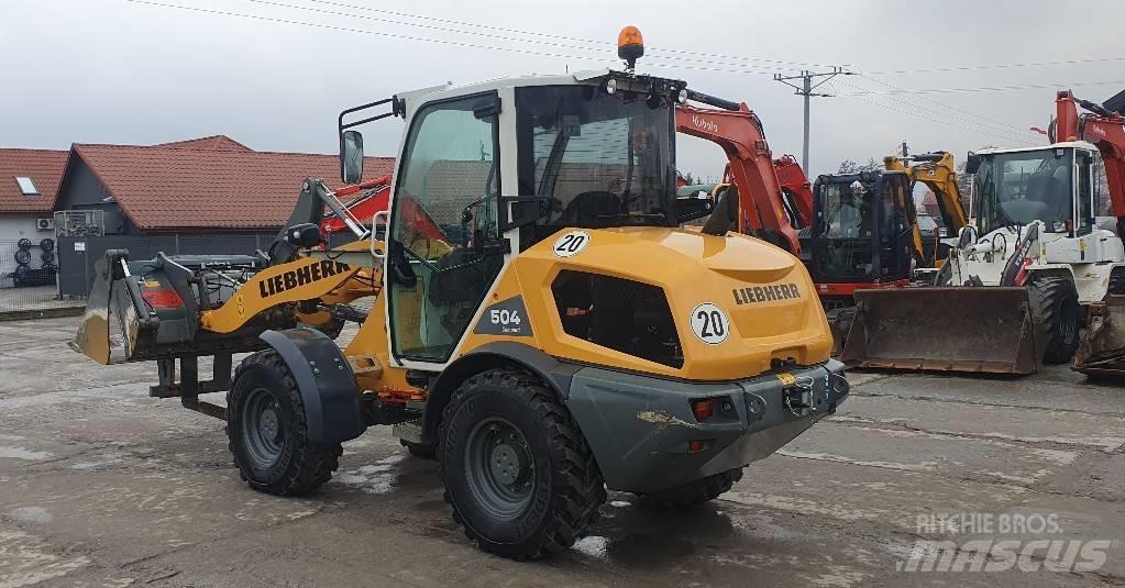 Liebherr L504C Incarcator pe pneuri