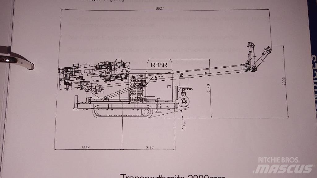 Prakla RB8 Sisteme de forare a puturilor de apa