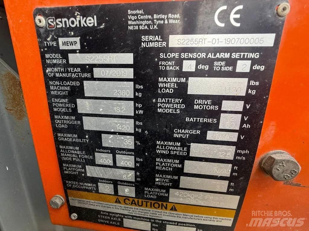 Snorkel S2255RT Platforme foarfeca