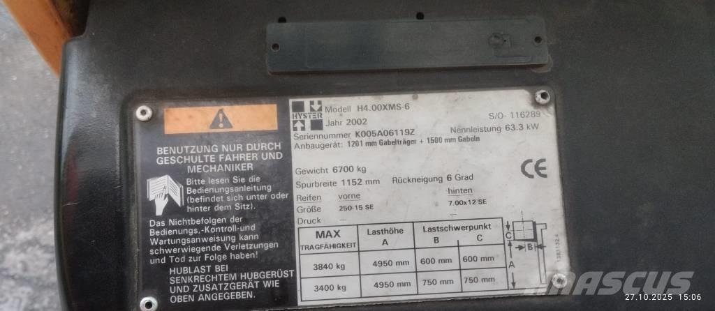 Hyster H4.00XMS-6 Stivuitor GPL