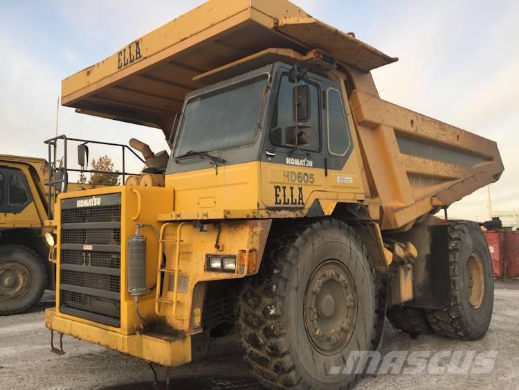 Komatsu HD 605-5 Camioane cu basculante rigide