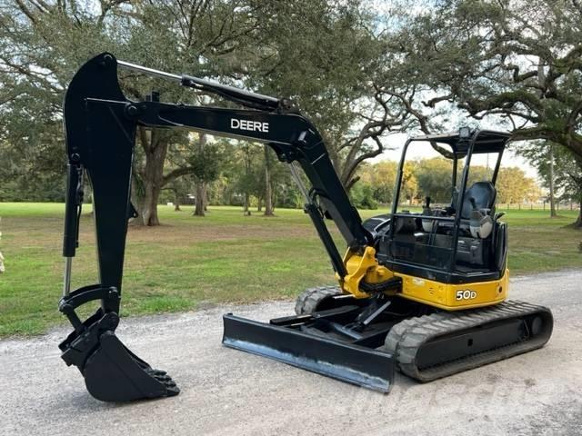 John Deere 50 D Mini excavatoare < 7t