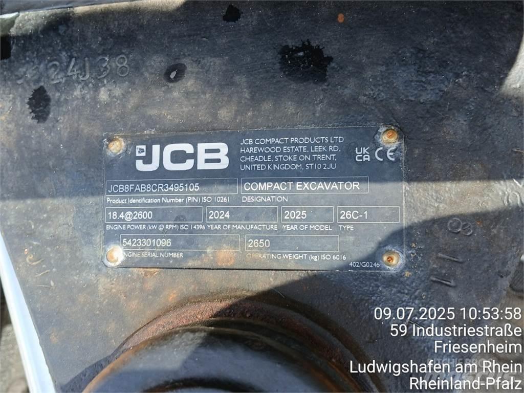 JCB 26C-1 Mini excavatoare < 7t