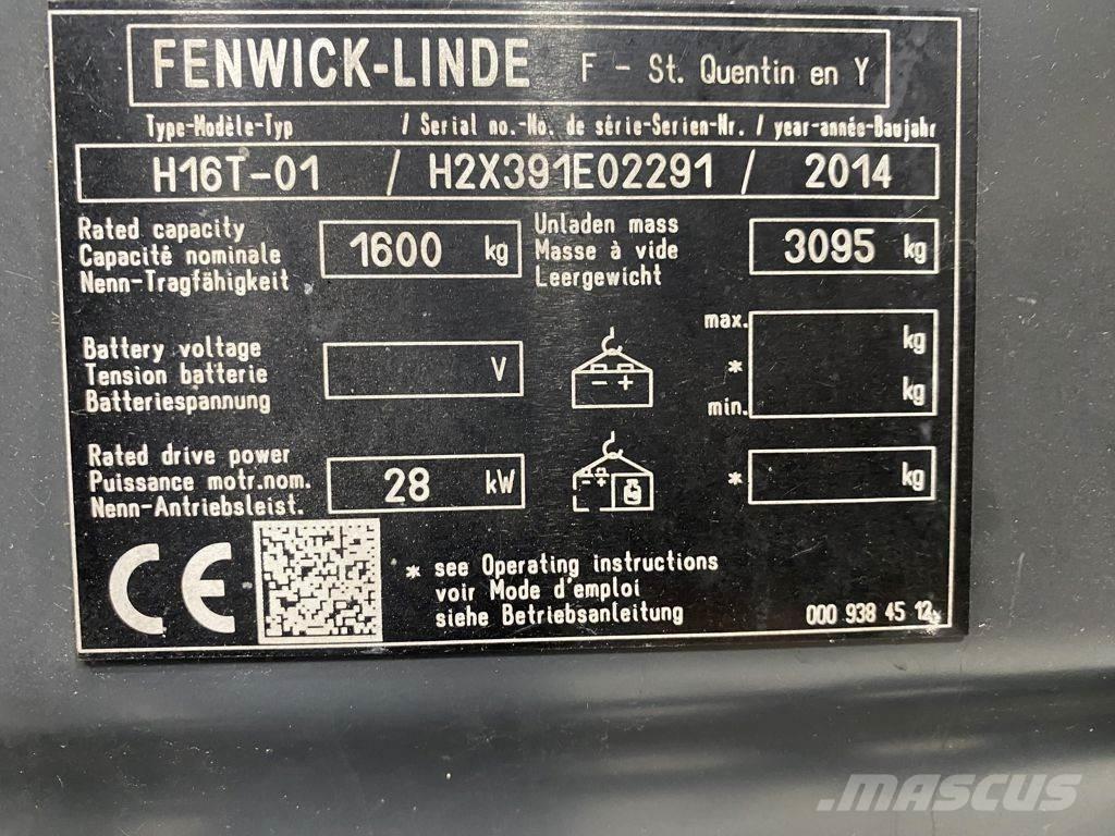 Linde H16T Strivuitoare-altele