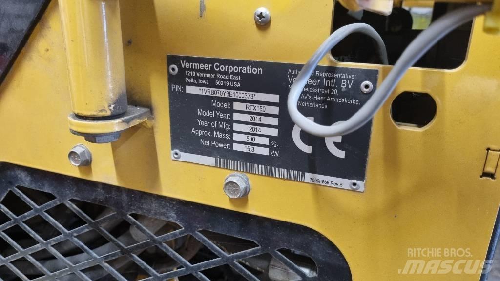 Vermeer RTX150 Excavatoare de santuri