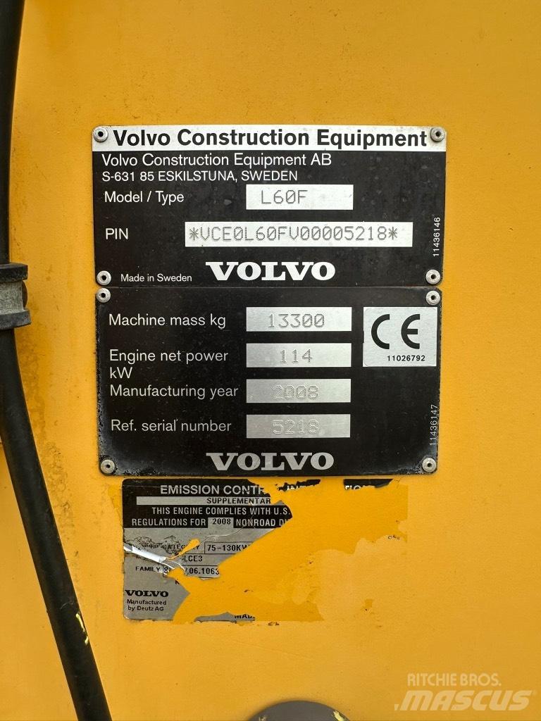 Volvo L60F Incarcator pe pneuri