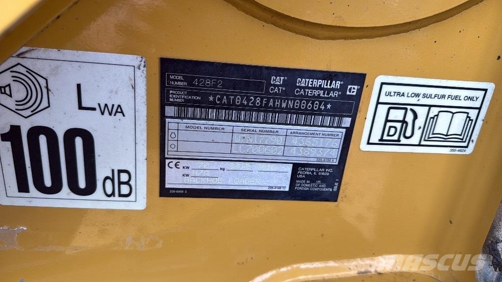 CAT 428 F Buldoexcavatoare
