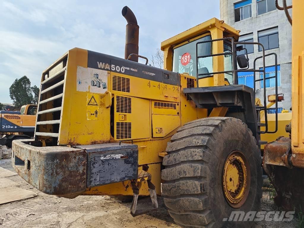 Komatsu WA 500 Incarcator pe pneuri