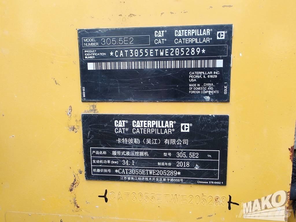 CAT 305.5 Excavatoare pe șenile
