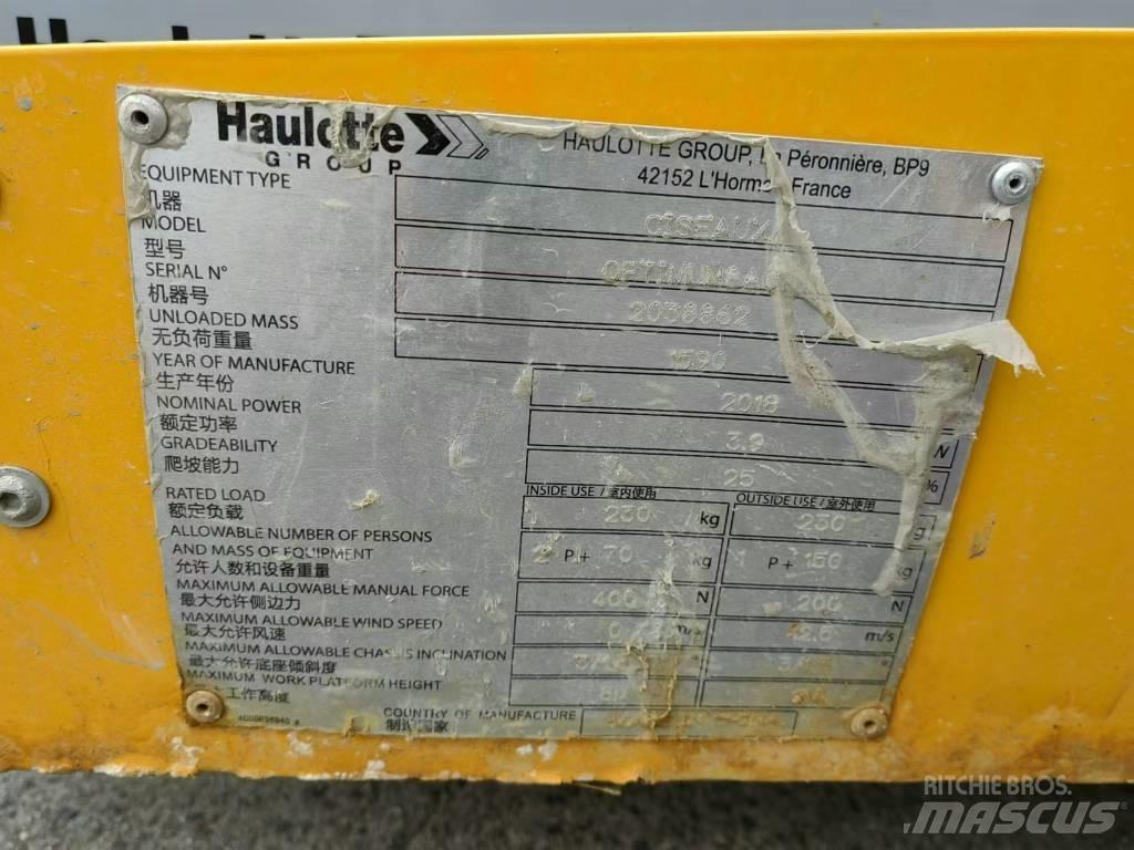 Haulotte OPTIMUM 8 Platforme foarfeca