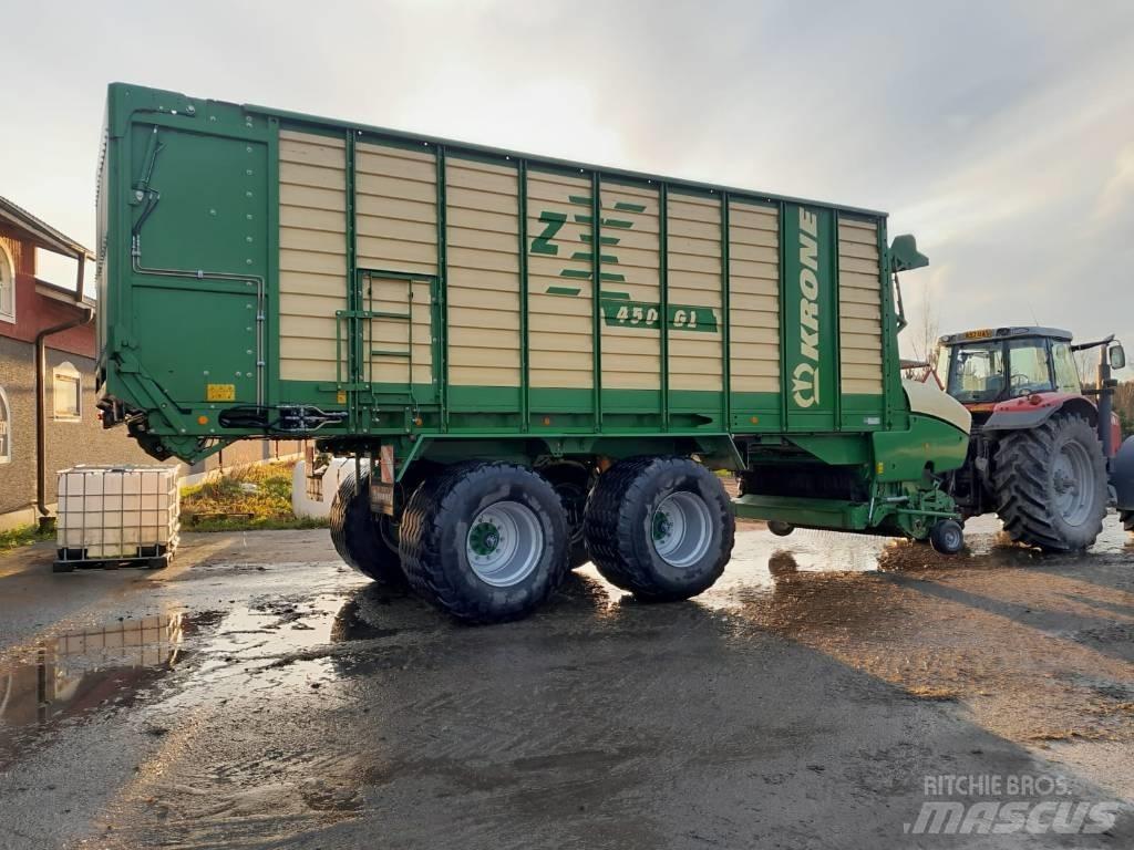 Krone ZX450GL Remorci cu autoîncarcare